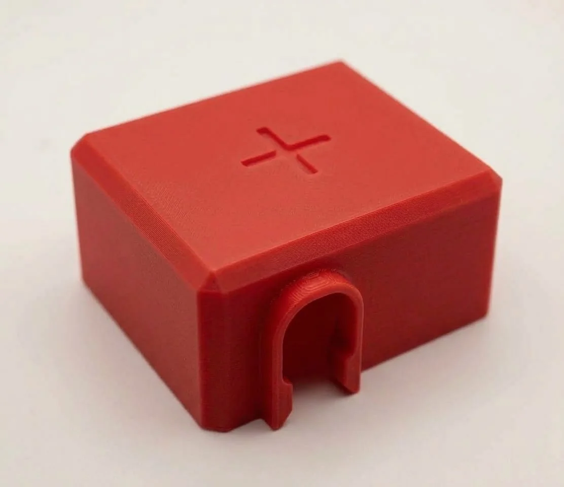 3D printed prototype model sitting on a design desk